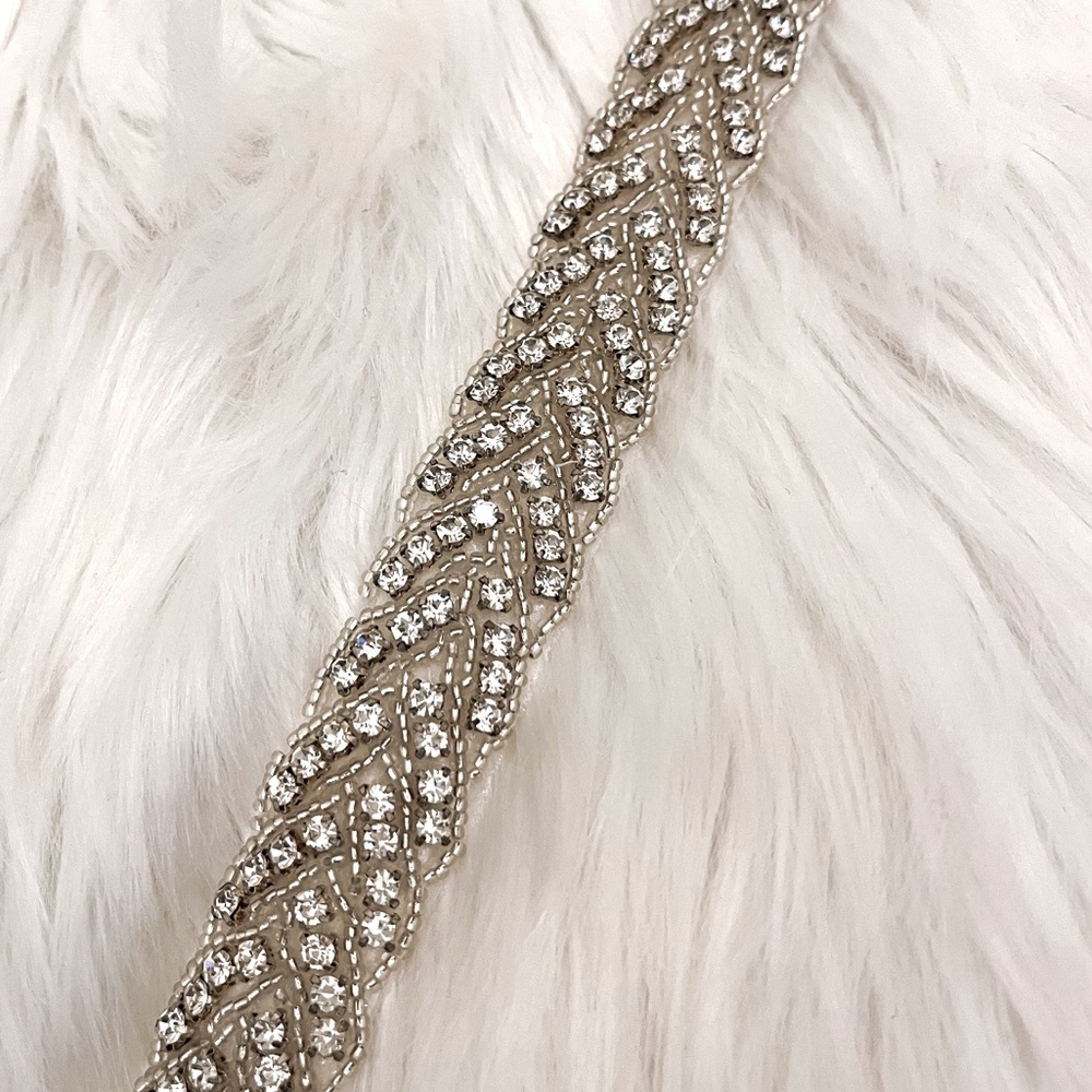 Crystal Bridal Sash / Belt
